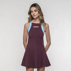 VESTIDO SIUX APEX 26 MUJER BURDEOS