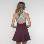 VESTIDO SIUX APEX 26 MUJER BURDEOS